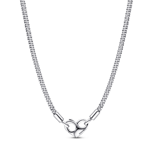 Collar cadena decorada Pandora Moments Recubrimiento en Oro Rosa de 14k