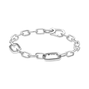 Brazalete De Cadena De Eslabones Dos Conectores Pandora Me