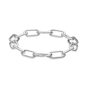 Brazalete De Cadena De Eslabones Tres Conectores Pandora Me