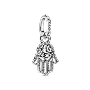 Charm colgante amuleto protector de mano de Hamsa