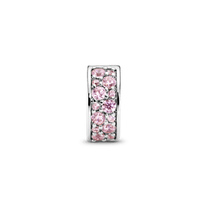 Charm Sujetador de pavé rosa