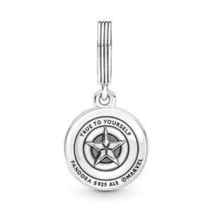 Charm Colgante Escudo Del Capitán América De The Avengers De Marvel