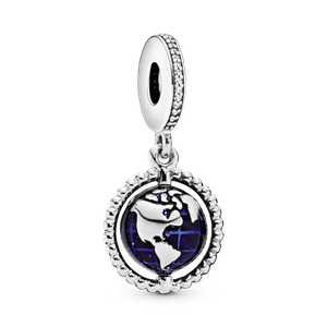Charm Colgante Globo Giratorio