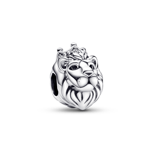 Charm León real Pandora Plata Esterlina