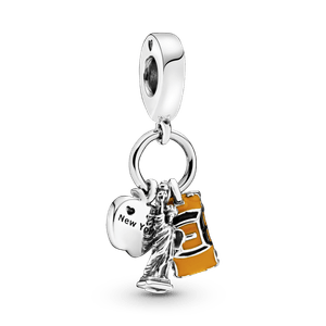 Charm Colgante PANDORA Con Símbolos De New York City