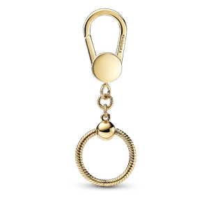 Soporte para charms Bolsa pequeña de Pandora Moments Recubrimiento en Oro de 14k