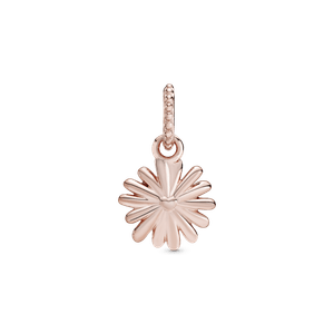 Charm colgante Margarita rosa