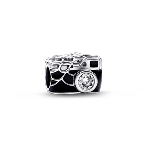 Charm selfie de cámara Spiderman de Marvel Pandora Plata Esterlina