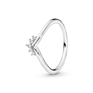Anillo Hueso de los deseos con tiara