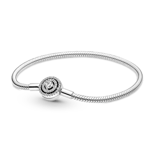 Brazalete Pandora Moments Cadena De Serpiente Halo