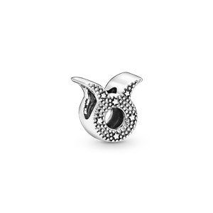 Charm del zodíaco Tauro resplandeciente