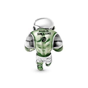 Charm de Hulk Marvel en Plata Esterlina