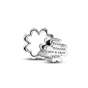 Charm Divisible Trébol de Cuatro Hojas Pandora Plata Esterlina