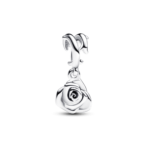 Charm Colgante Rosa Floreciendo