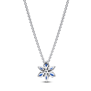 Collar Herbario Brillante Azul