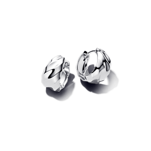Aretes de Aro Pequeños Ondas