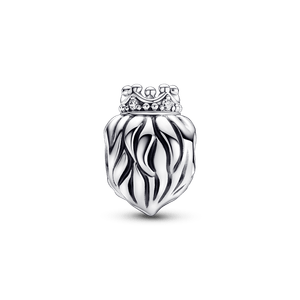 Charm León real Pandora Plata Esterlina