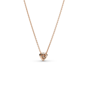 Collar collier Corazón reluciente