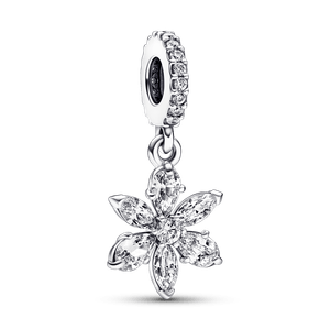 Charm colgante Racimo herbario reluciente Pandora Plata Esterlina