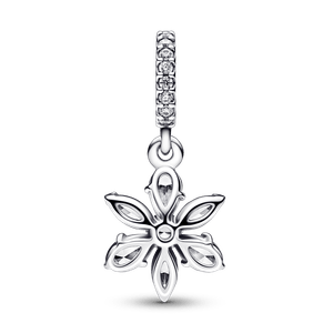 Charm colgante Racimo herbario reluciente Pandora Plata Esterlina