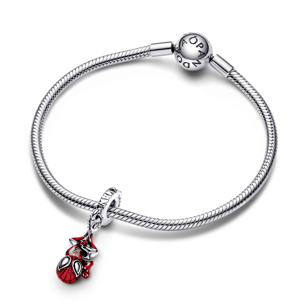 Charm colgante Spiderman de Marvel Pandora Plata Esterlina|Pandora