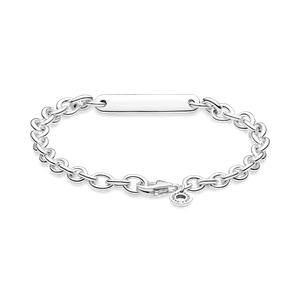 Brazalete De Eslabones Con Barra