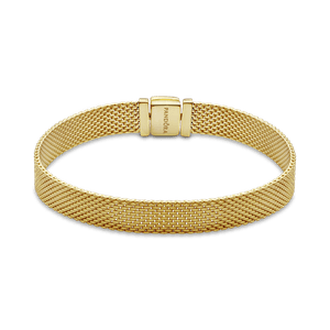 Brazalete Pandora Reflexions con Recubrimiento en Oro de 14k