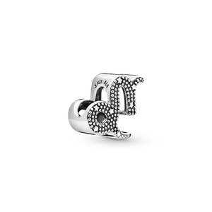 Charm del zodíaco Capricornio resplandeciente