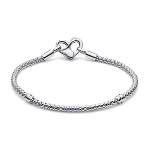 Brazalete cadena de serpiente Pandora Moments Pandora Plata Esterlina