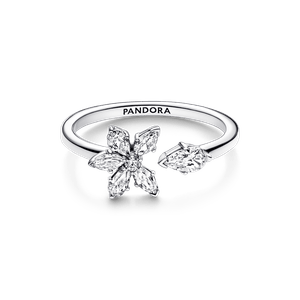 Anillo abierto Racimo herbario reluciente