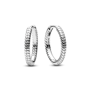 Pendientes de Aro Pandora Moments para Charm Pequeños Pandora Plata Esterlina