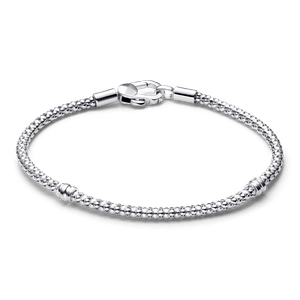 Brazalete Pandora Moments Cadena y Cierre con Tachuelas