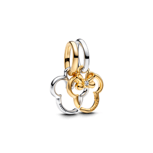 Charm Colgante Divisible Mickey Mouse & Minnie Mouse de Disney