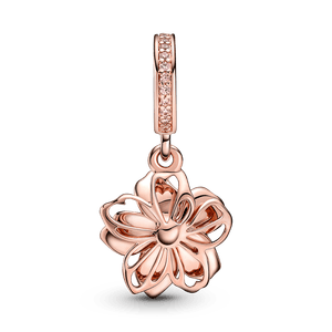Charm Colgante Flor de Cerezo Rosa
